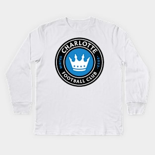 Charlotte FC soccer Kids Long Sleeve T-Shirt